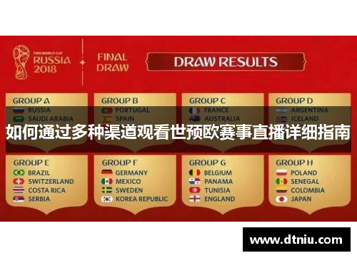 如何通过多种渠道观看世预欧赛事直播详细指南